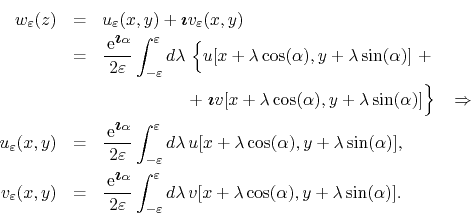 \begin{eqnarray*}
w_{\varepsilon}(z)
& = &
u_{\varepsilon}(x,y)
+
\mbox{\bo...
...ilon}d\lambda\,
v[x+\lambda\cos(\alpha),y+\lambda\sin(\alpha)].
\end{eqnarray*}