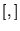 $[,]$